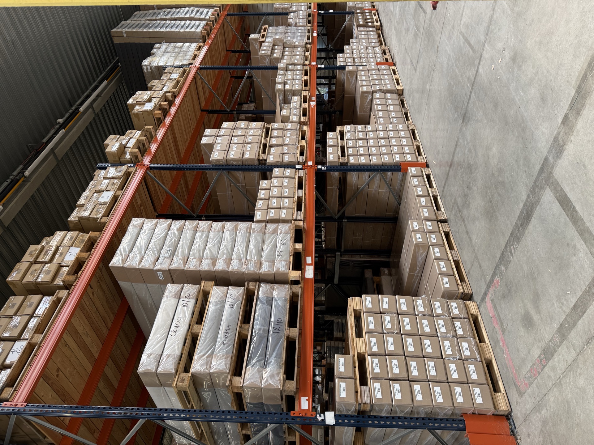 Stockage et matières premières